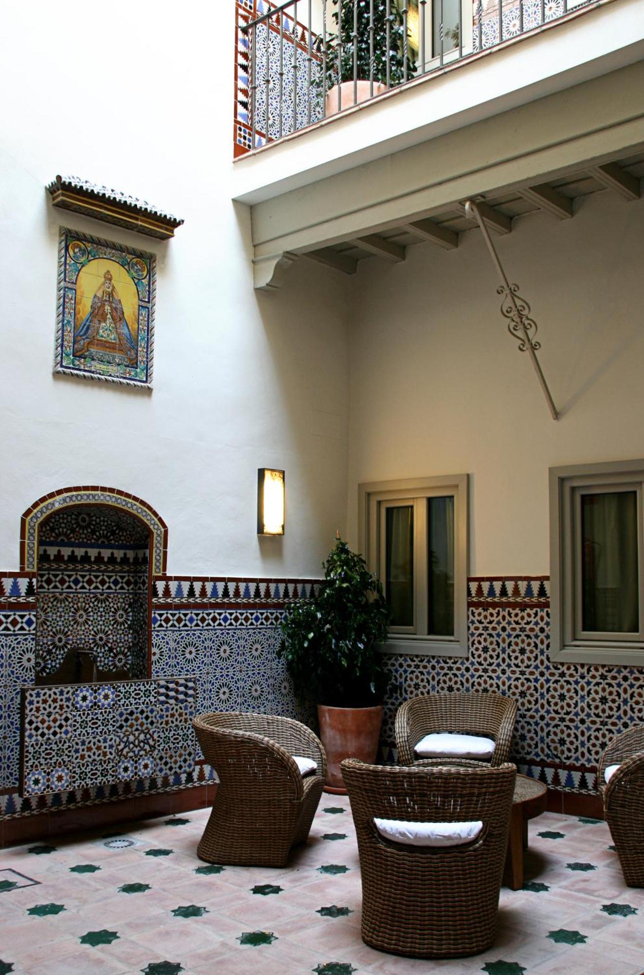 Hotel Boutique Casas De Santa Cruz Seville Dalaman gambar